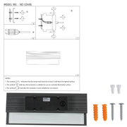 Monolith LED Outdoor Wall Light 20W 3000K 7