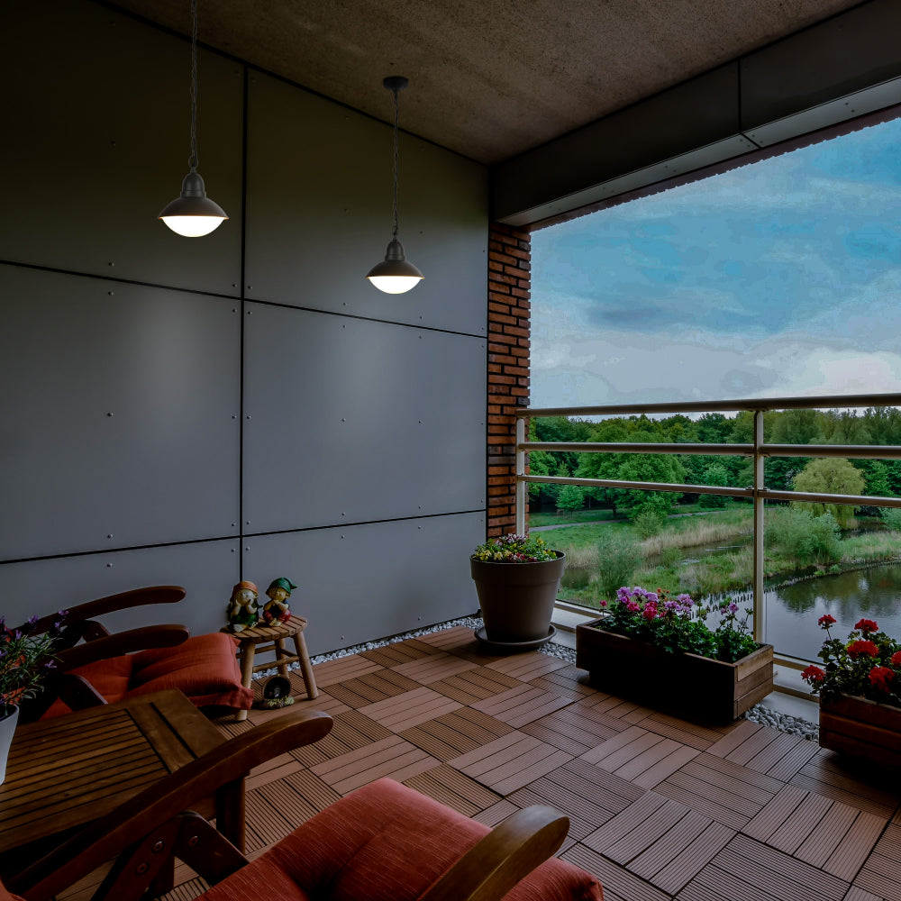 Norman Outdoor Pendant Lamp E27 Dark Grey 3