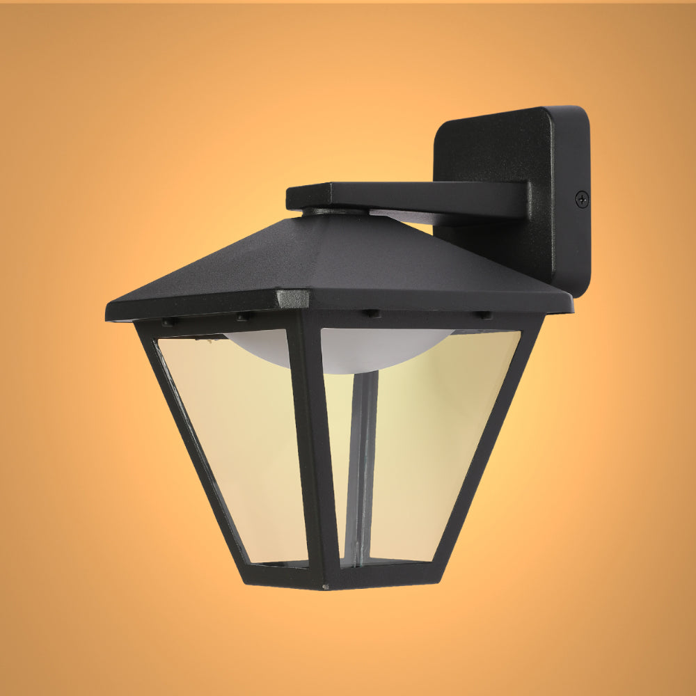 Paravento LED Outdoor Lantern Wall Light 6W Black 3000K