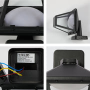 Paravento LED Outdoor Lantern Wall Light 6W Black 3000K 14
