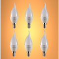 Pisces LED Candle Bulb C37 Tail E14 Small Edison Screw 6W 15