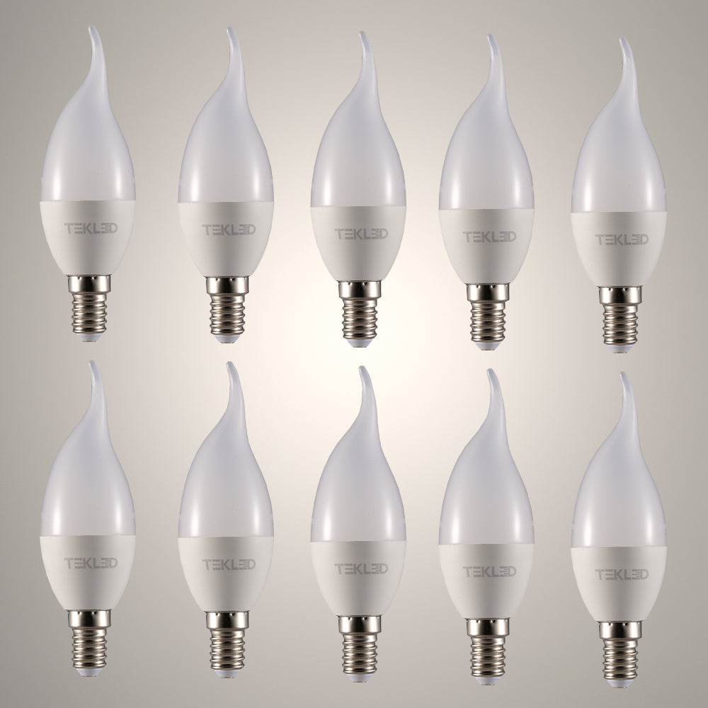 Pisces LED Candle Bulb C37 Tail E14 Small Edison Screw 6W