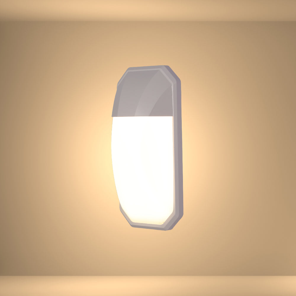 Plastic LED Outdoor Wall Light 15W 1