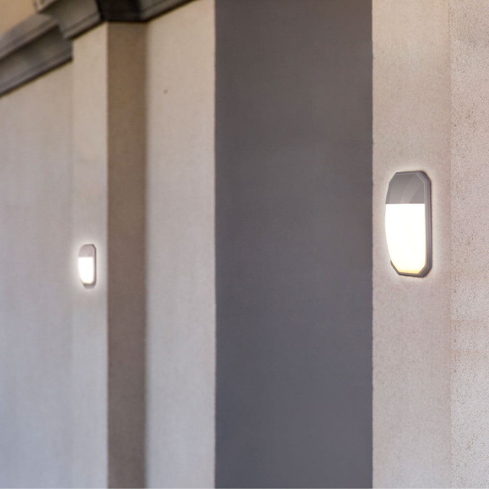 Plastic LED Outdoor Wall Light 15W