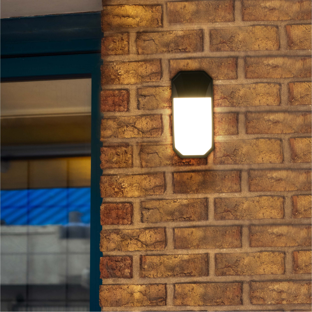 Plastic LED Outdoor Wall Light 15W