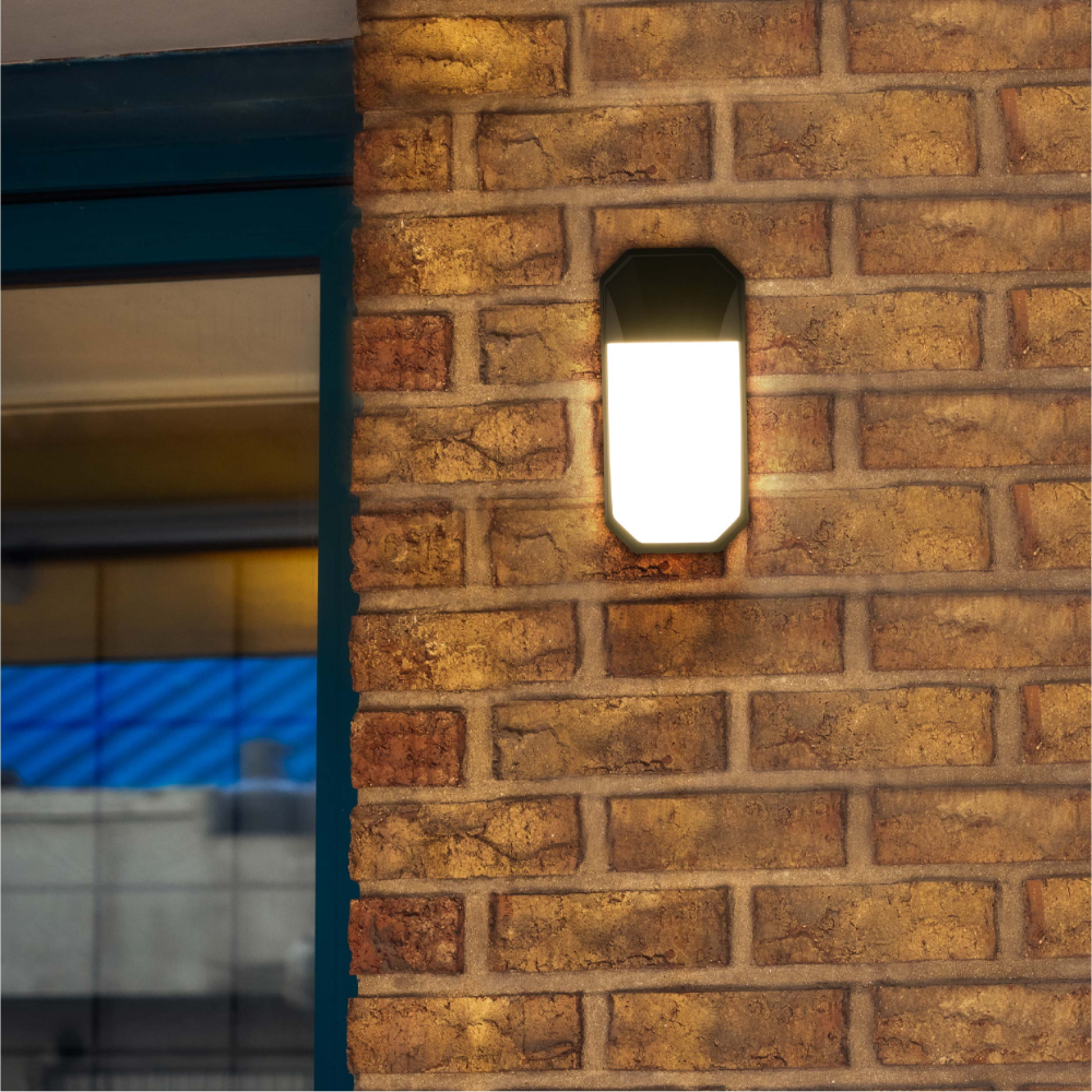 Plastic LED Outdoor Wall Light 15W 8