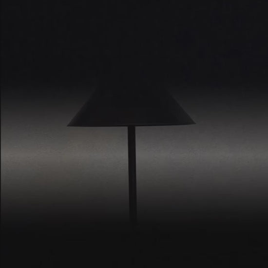 Rechargeable Dual-Source Cone LED Lamp for gazebo or veranda or kitchen or your tables