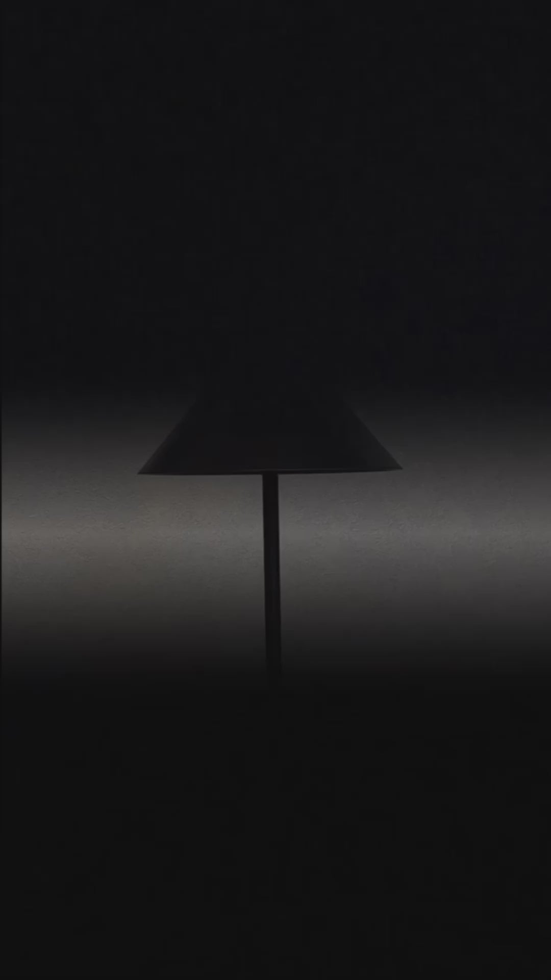 Rechargeable Dual-Source Cone LED Lamp for gazebo or veranda or kitchen or your tables