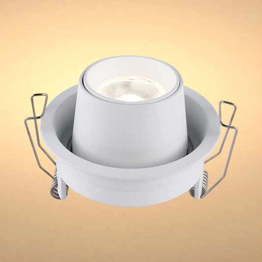 LED Downlight TEKLED Sentinel Adjustable Gimbal Recessed LED Downlight-White-143-03409