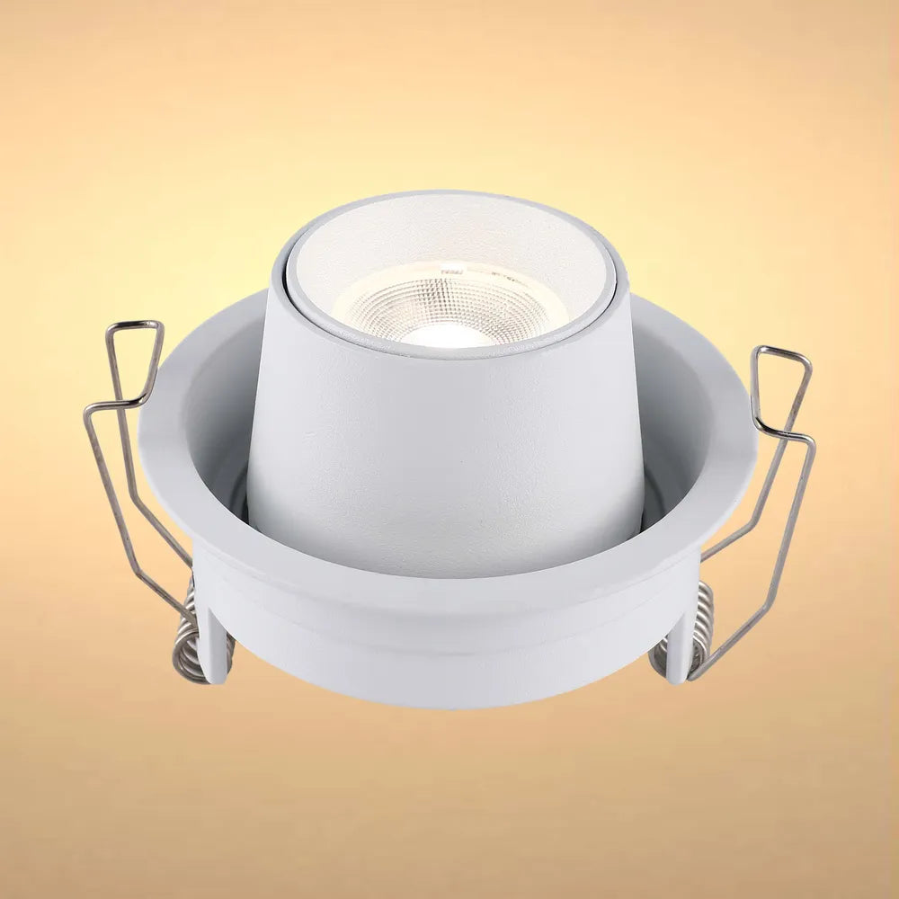 LED Downlight TEKLED Sentinel Adjustable Gimbal Recessed LED Downlight-White-143-03409