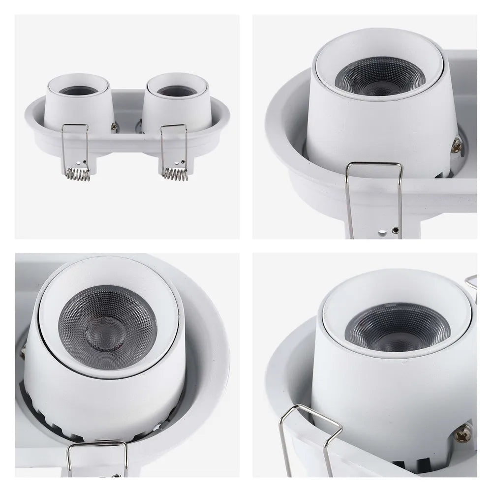 Details of the Sentinel Adjustable Gimbal Recessed LED Downlight-143-03414