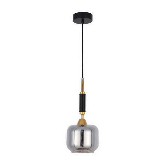 Glass Pendant Light TEKLED Smoky Eclipse Glass Pendant Light-Default Title-159-18306