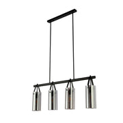 Main image of Smoky Glass Chandelier - Linear & Round Variants