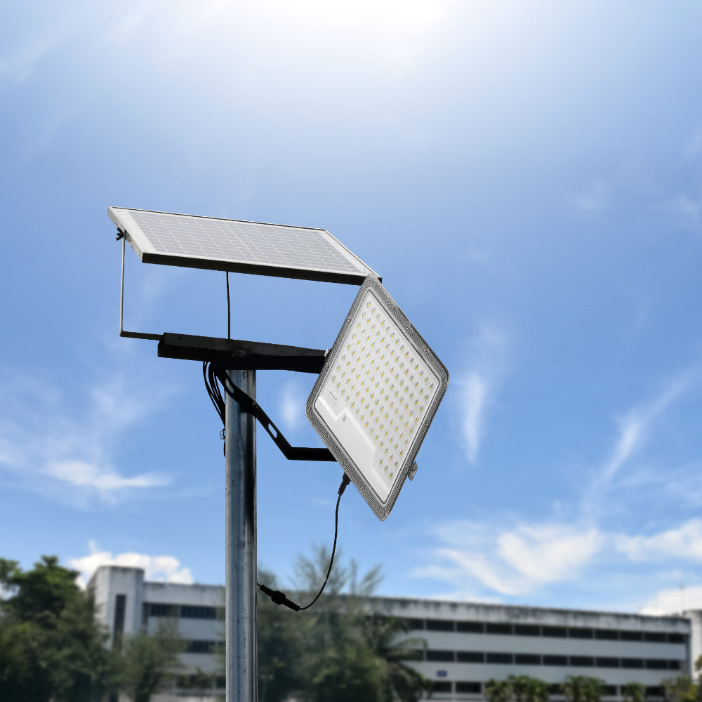 Solar LED Floodlight with Remote Control, Solar Floodlight, TEKLED 3