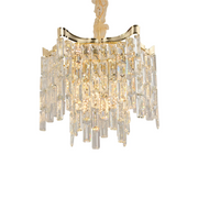 Main image of Star Crystal Chandelier Ceiling Light | TEKLED 159-18079