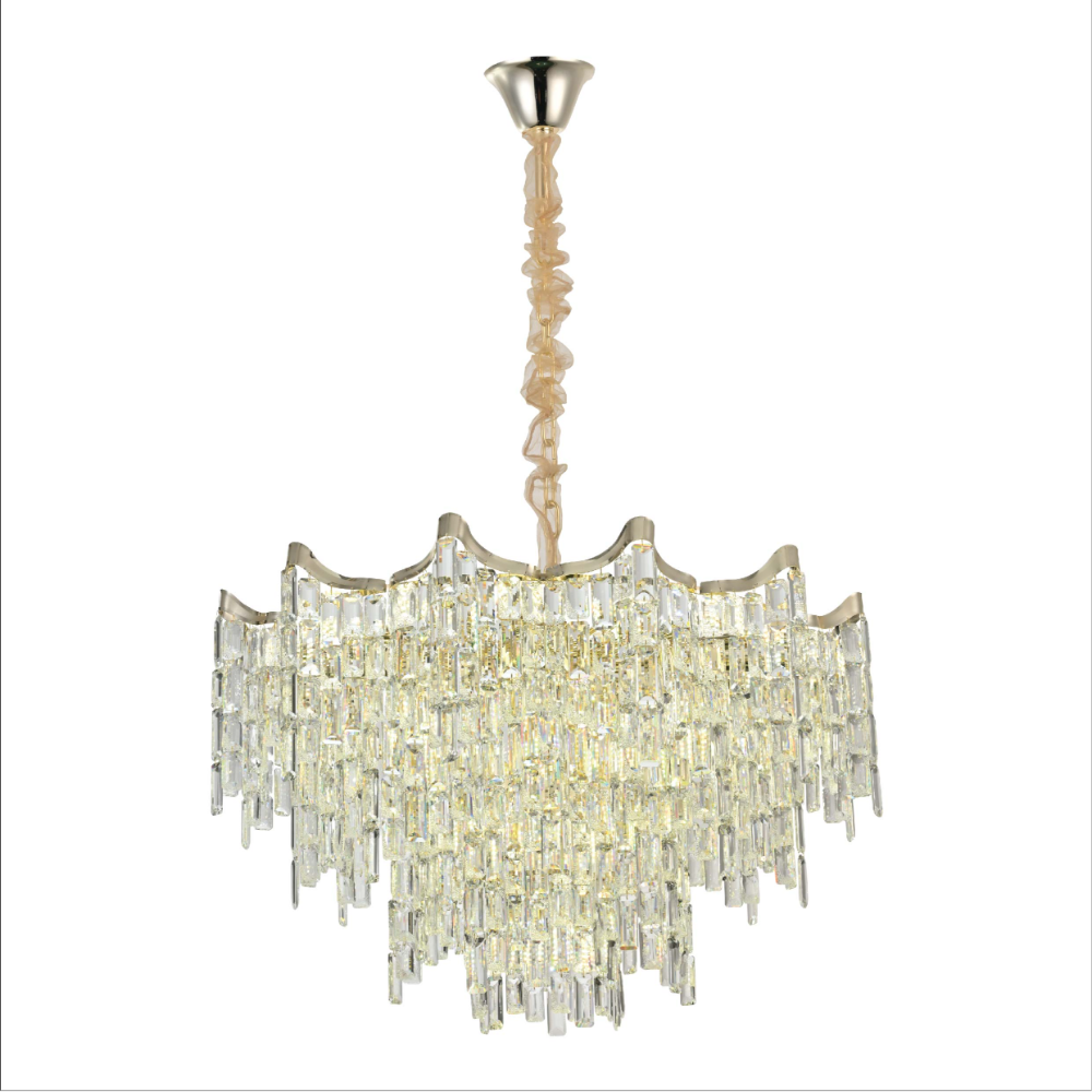 Main image of Star Crystal Chandelier Ceiling Light | TEKLED 159-18087