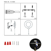 Stellar Modern Pull-Down Switch LED Wall Light, LED Wall Light, TEKLED 15