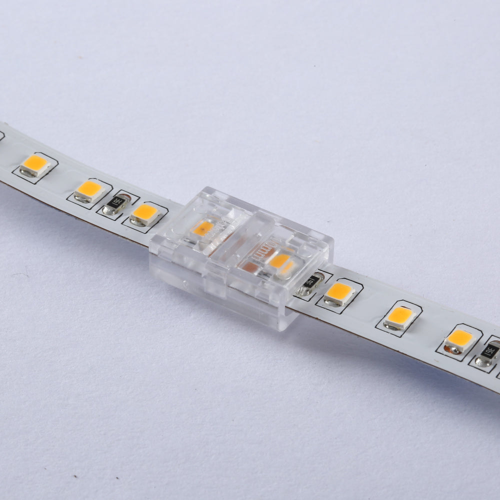 Application of 2 pin 10mm led strip joining