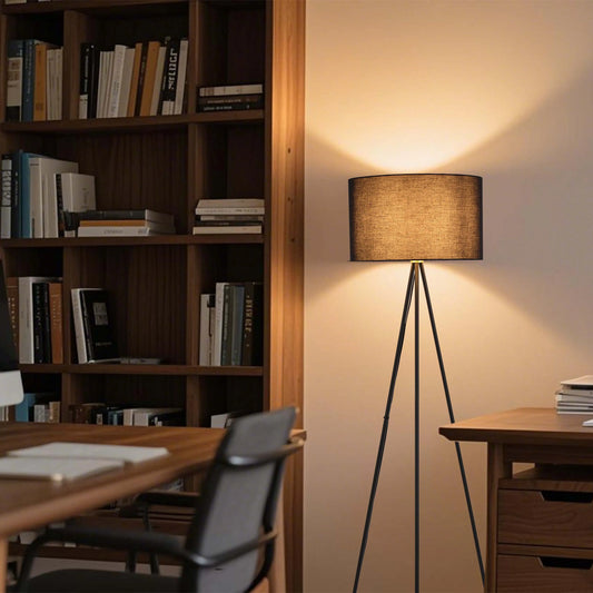 Tripod Floor Lamp – E27 Fitting, 1590mm Height, Dimmable