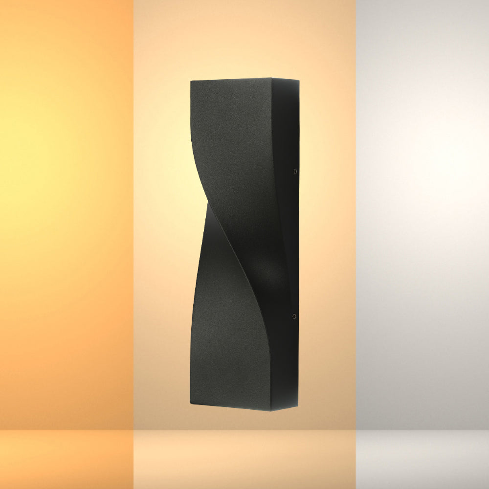 Twist Up and Down LED Outdoor Wall Light 3000K/4000K/6500K 11W 1
