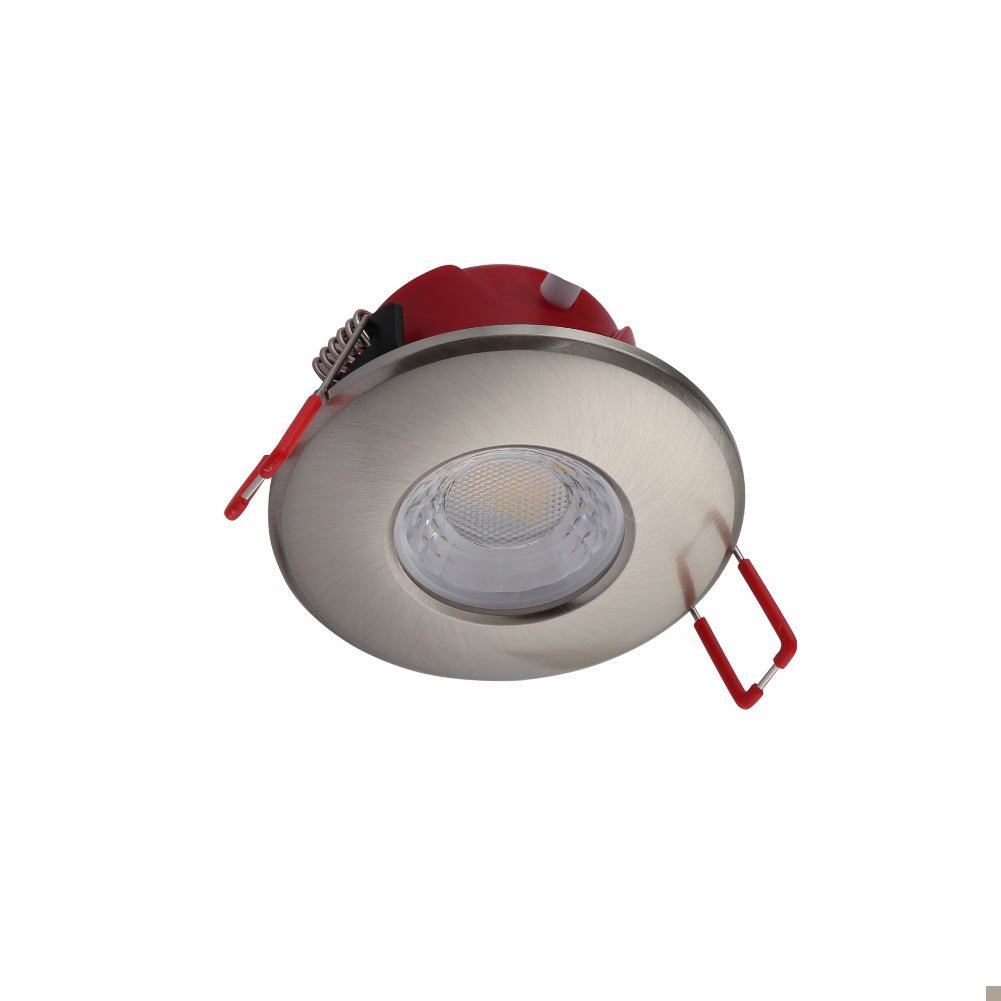 Main image of Fire Rated Waterproof IP65 Dimmable CCT Change 500 Lm Downlight White | TEKLED 143-03754