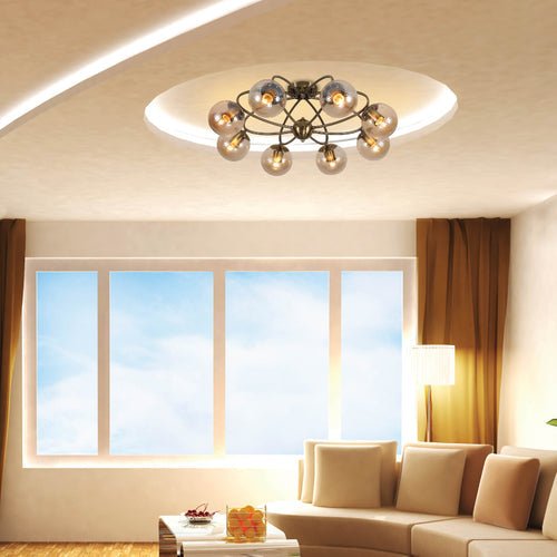 Semi flush on sale ceiling pendant