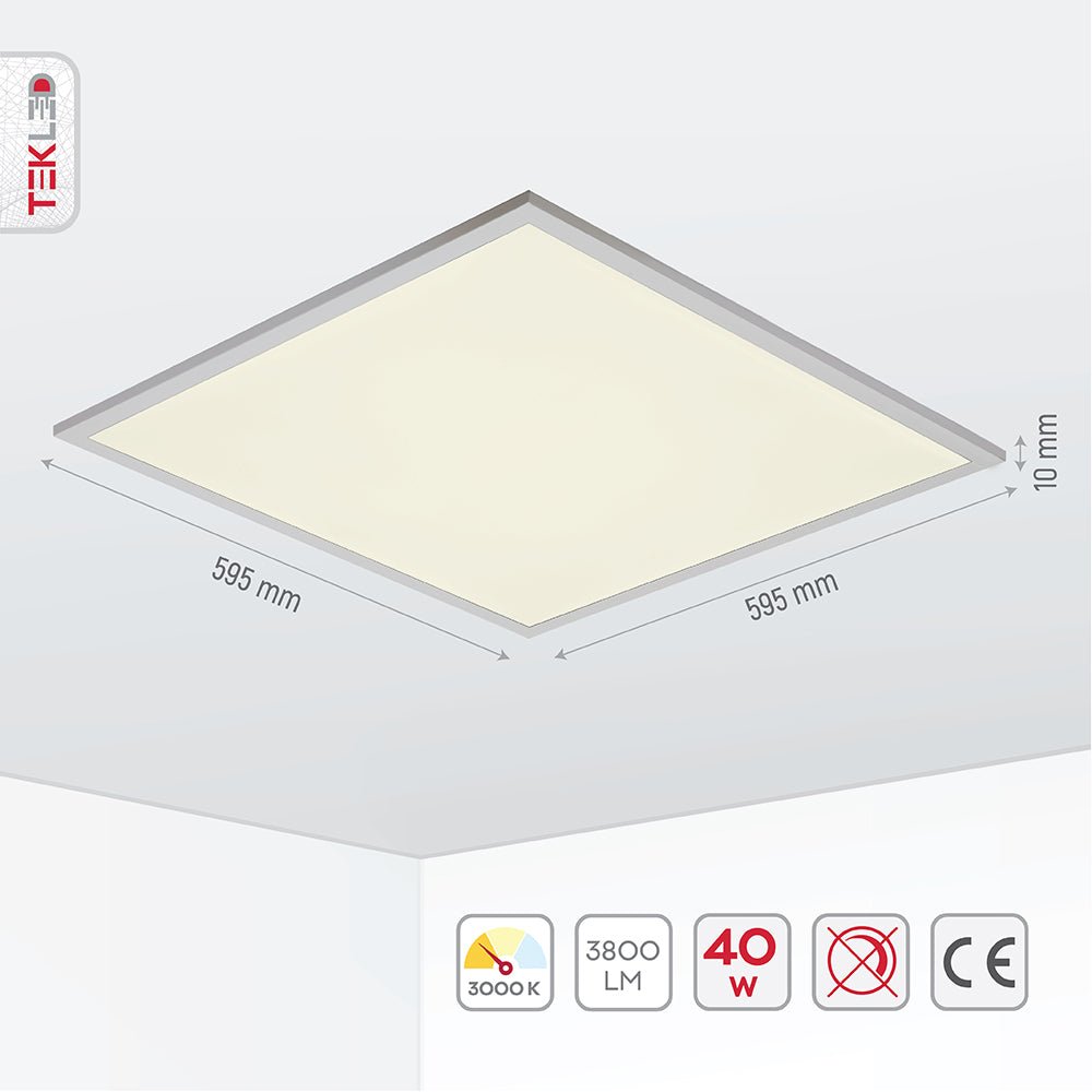 Great white store panel light