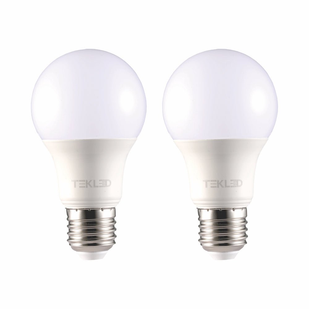 Main photo of dimmable 7w 10w 12w a60 gls edison screw led light bulb pack of 2 warm white or cool white