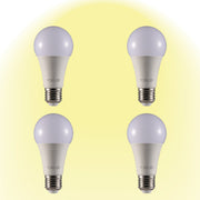 Virgo LED GLS Bulb A60 Dimmable E27 Edison Screw 2700K Warm White 9 W Pack of 4 527-156244