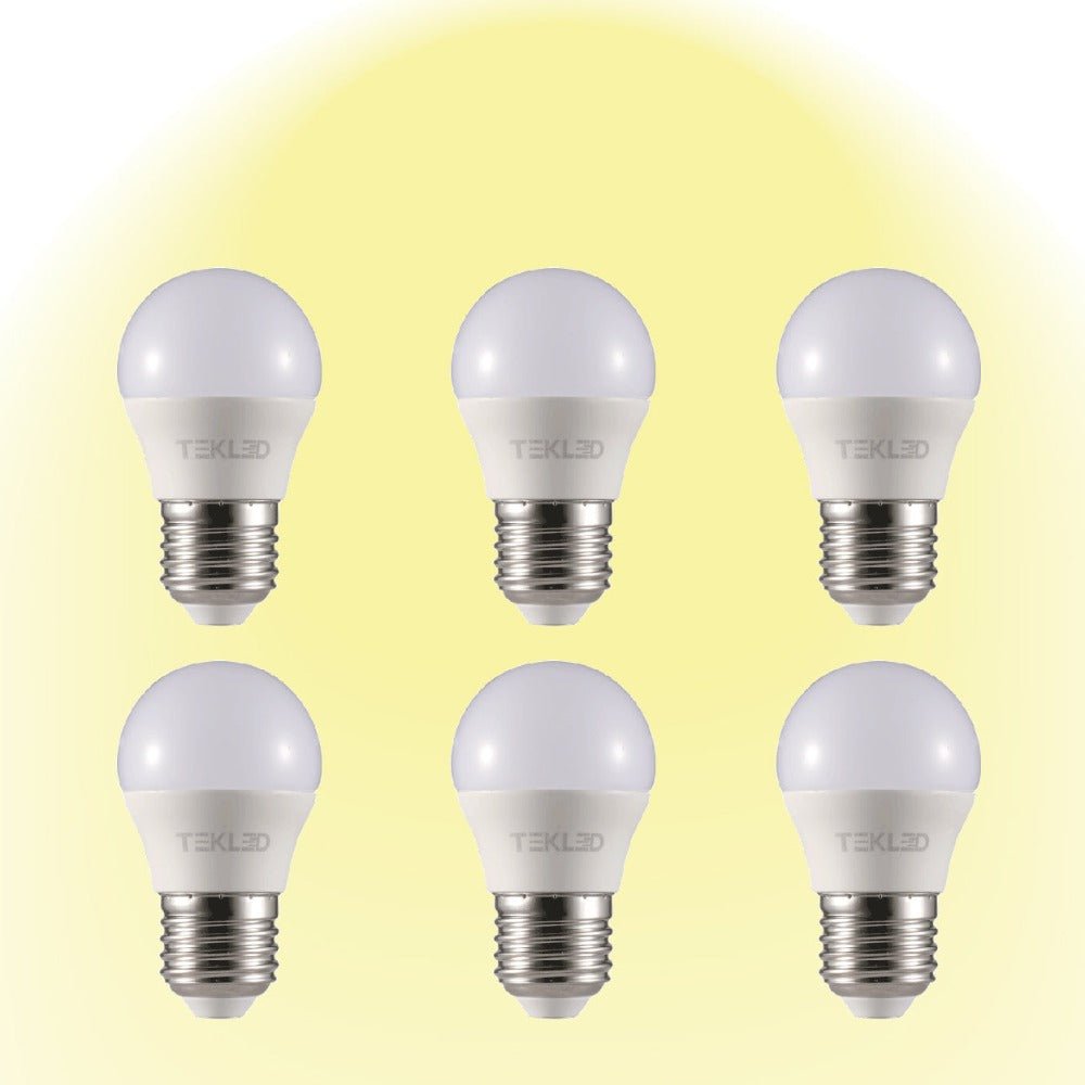 6 pack golf ball bulb e27 2700K warm white Ursa LED Golf Ball Bulb G45 E27 Edison Screw 5W