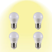 Ursa LED Golf Ball Bulb G45 Dimmable E27 Edison Screw 5W 2700K warm white 4 pack
