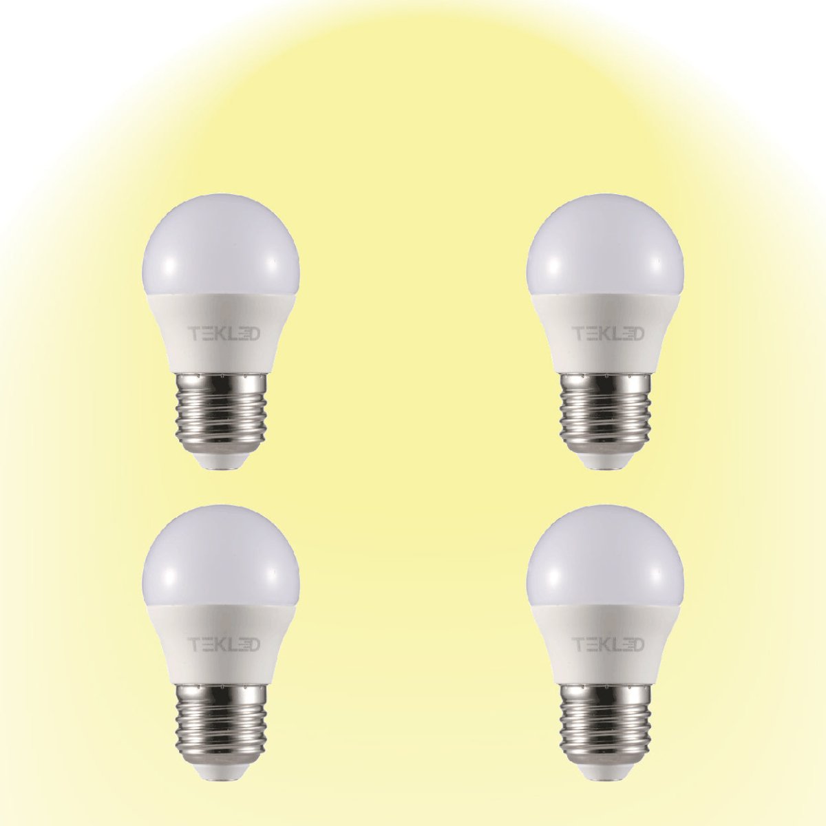 Ursa LED Golf Ball Bulb G45 Dimmable E27 Edison Screw 5W 2700K warm white 4 pack