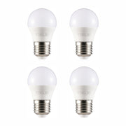 Plain image of a pack of Ursa LED Golf Ball Bulb G45 Dimmable E27 Edison Screw 5W Warm White 2700K Pack of 4 4000k cool white