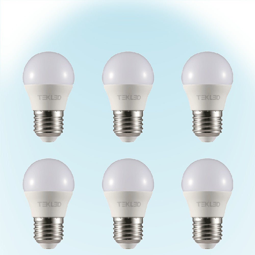 6 pack golf ball bulb e27 4000k cool daylight Ursa LED Golf Ball Bulb G45 E27 Edison Screw 5W