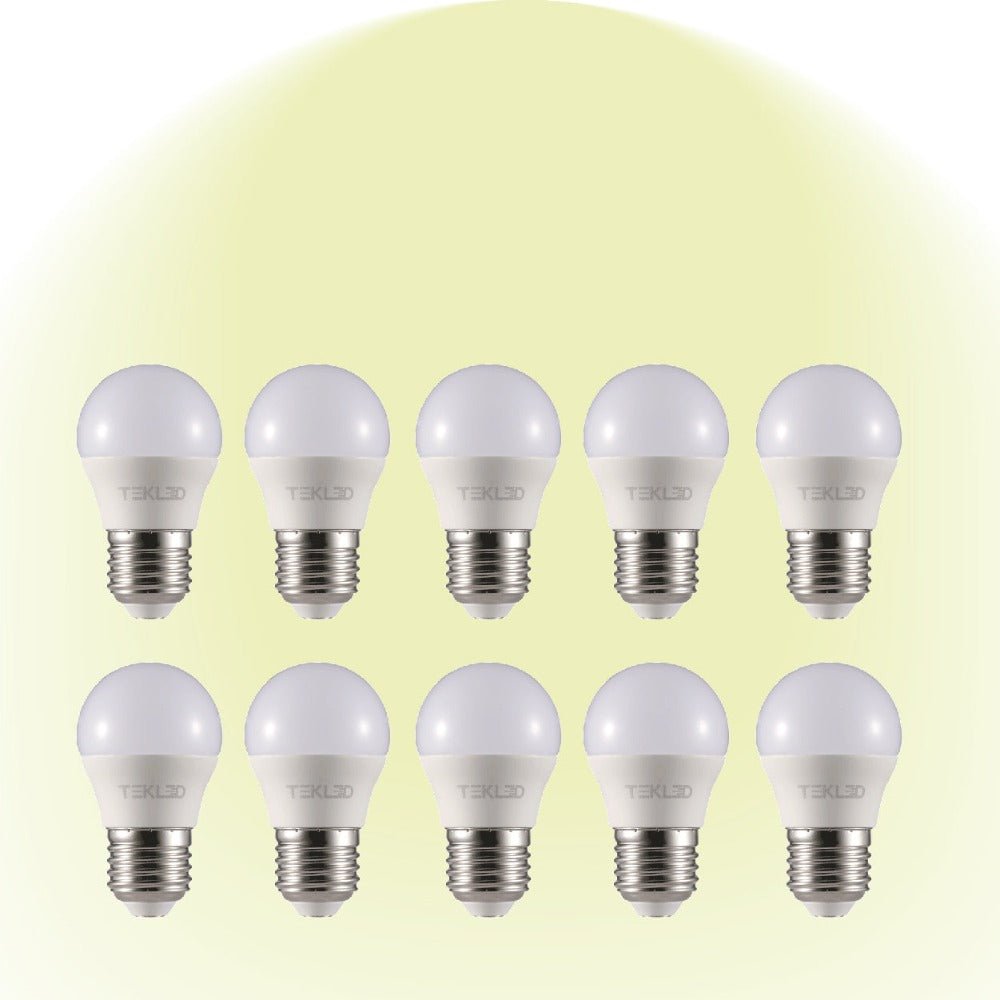 10 pack golf ball bulb e27 4000k cool white Ursa LED Golf Ball Bulb G45 E27 Edison Screw 5W