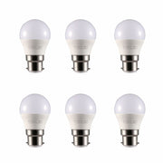 Main image of pack of 6 ursa led golf ball g45 bayonet cap 5w warm or cool white or cool daylight