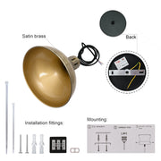 Lighting properties of Artisan Onion Dome Pendant Light 150-18437