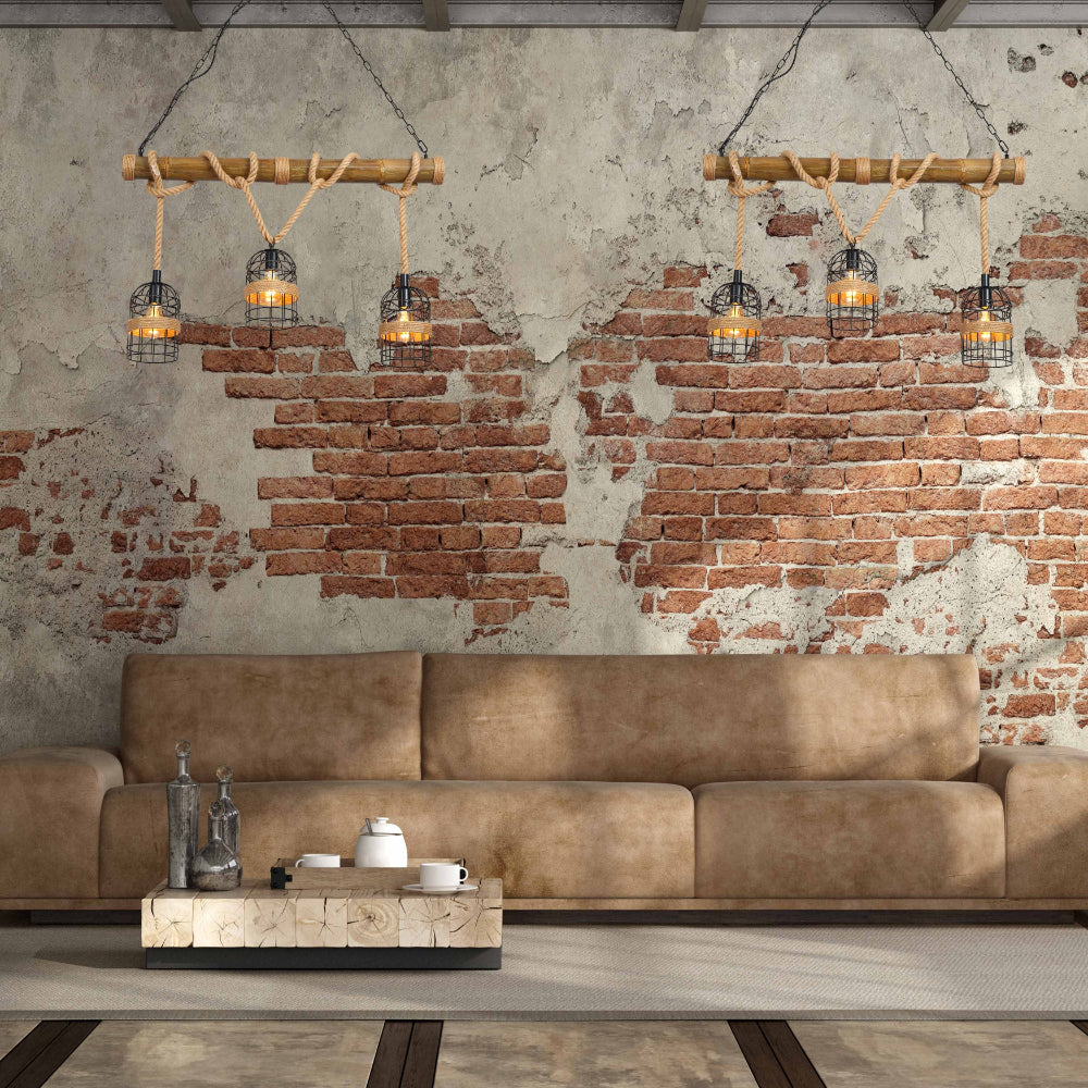 Birds nest outlet ceiling light