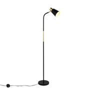 Main image of Bend Design Floor Lamp with Gold Accents - E27 130-03552