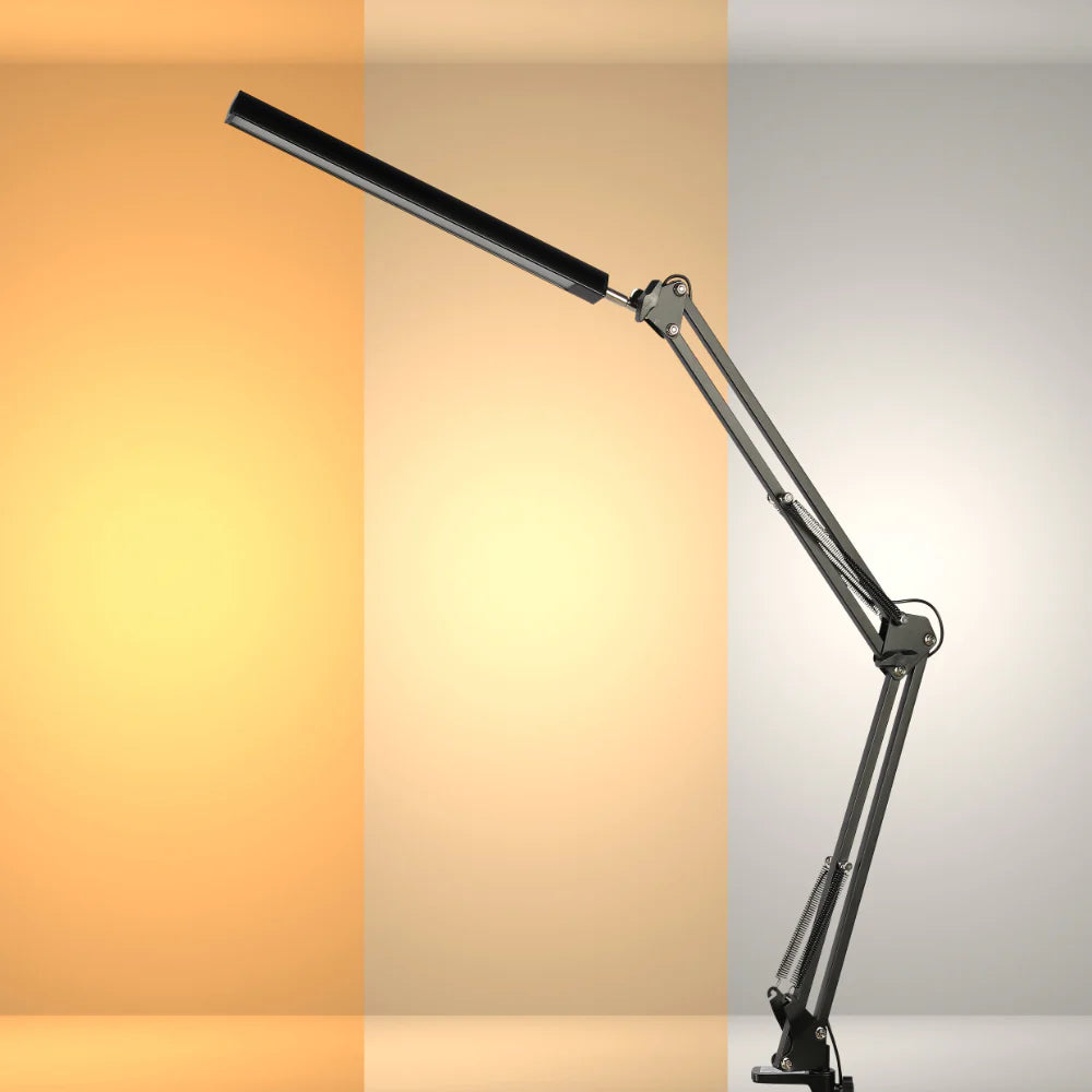 Main image of Black LED Long Arm Dimming Desk Light 10W 3000-6000K TEKLED | TEKLED 130-03764
