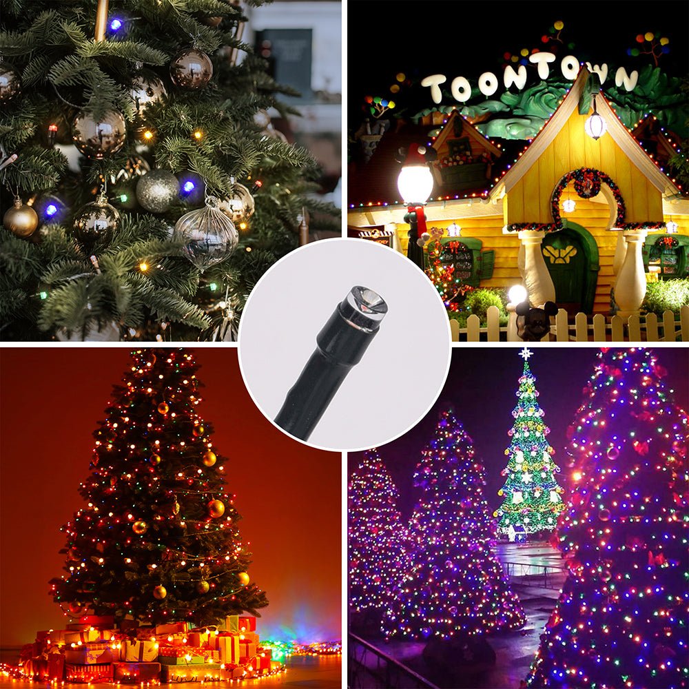 Everyday and party use of Canopus Solar 200 LEDs 22m Multi-colour LED String Light