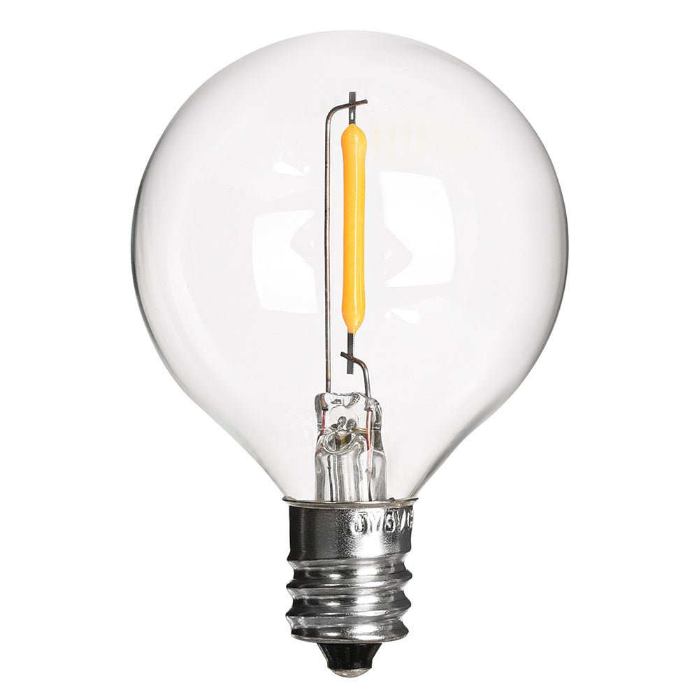 Alternate close up of Castor LED Bulb String 25pcs Globe G40 95m Weatherproof Festoon Light