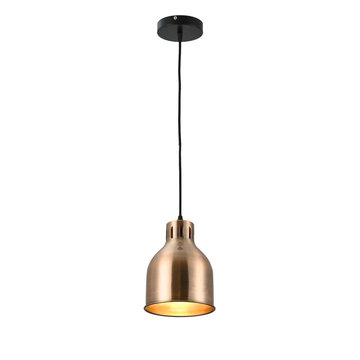 Main image of Contemporary Dome-Topped Cylinder Pendant Light 150-18439