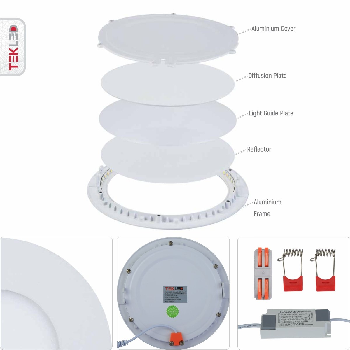 12w smd store led panel light