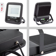 Design closeup for LED Floodlight SMD 3030 Uk 50W Cool White 4000K IP65