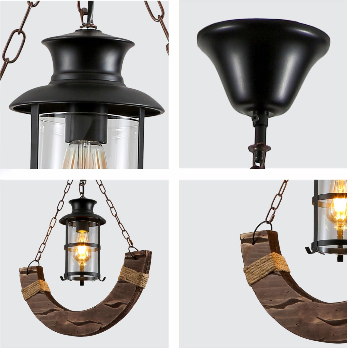 Rustic led on sale light fixtures