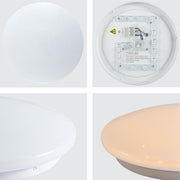 Detailed shots of Moonlight Flush Ceiling Light 12W Warm White Cool White Cool Daylight 900LM IP20 non-yellowing PMMA Cover | TEKLED 121-03980