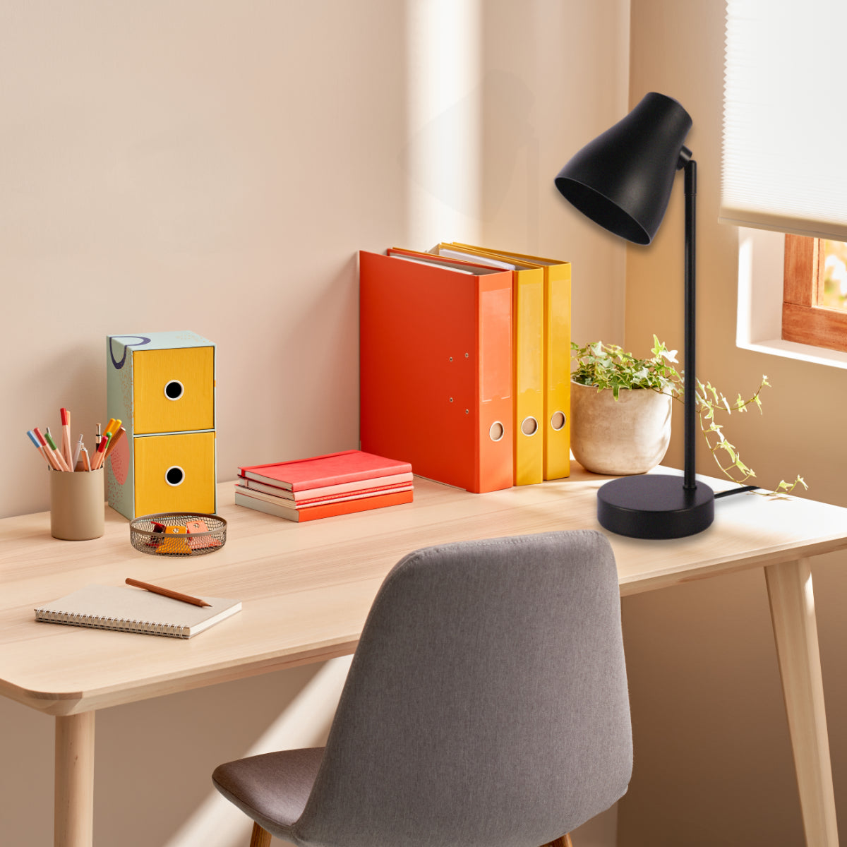 Elegant Rotatable Desk Lamp in Assorted Colors 130-03650 in play
