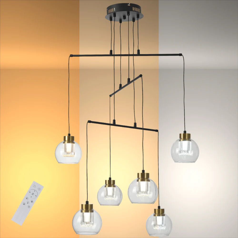 Main image of Eleganza Lumina Adjustable LED Chandeliers | TEKLED 159-17952
