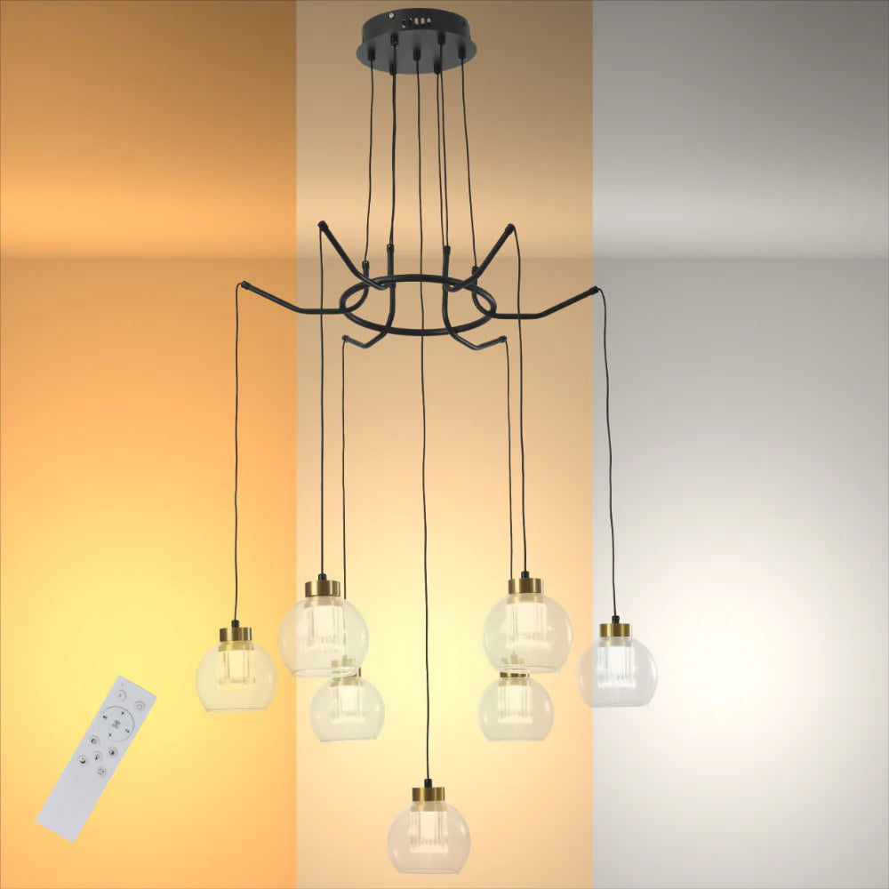 Main image of Eleganza Lumina Adjustable LED Chandeliers | TEKLED 159-17954